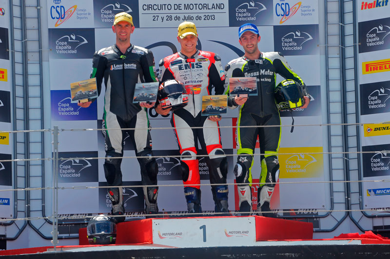 Carlos Lamberto finaliza en segunda posici&oacute;n en la Copa de Espa&ntilde;a de Alca&ntilde;iz